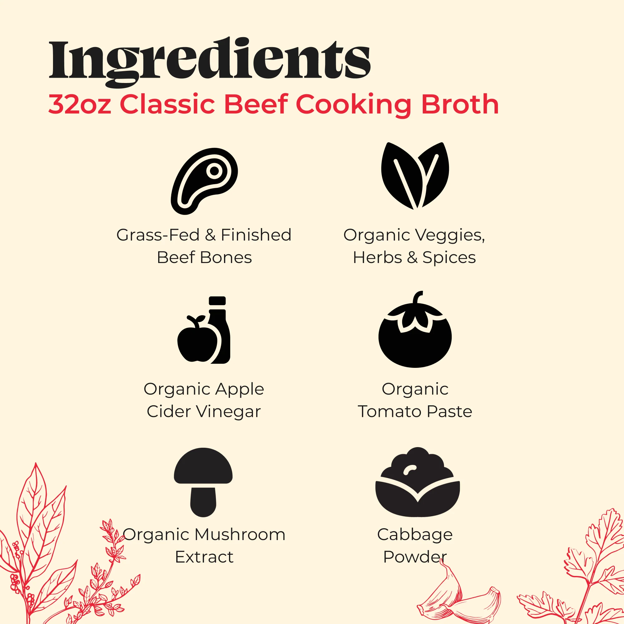 4 Pack: Beef Cooking Broth - Image 3