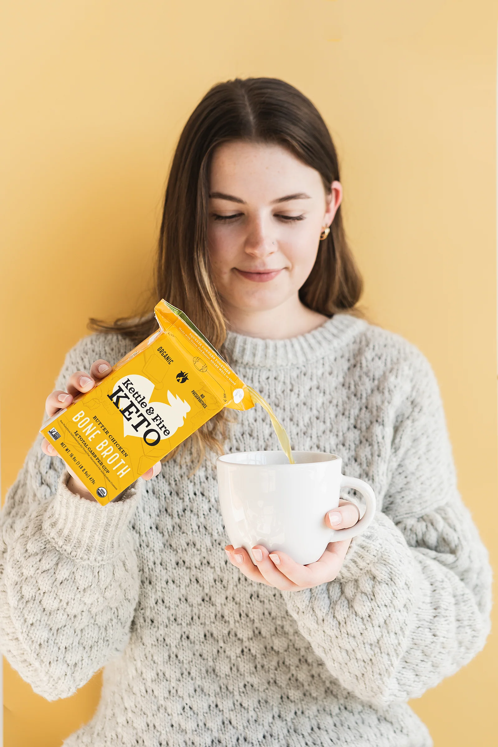 Butter Chicken Keto Broth - 16.9 oz - Image 5