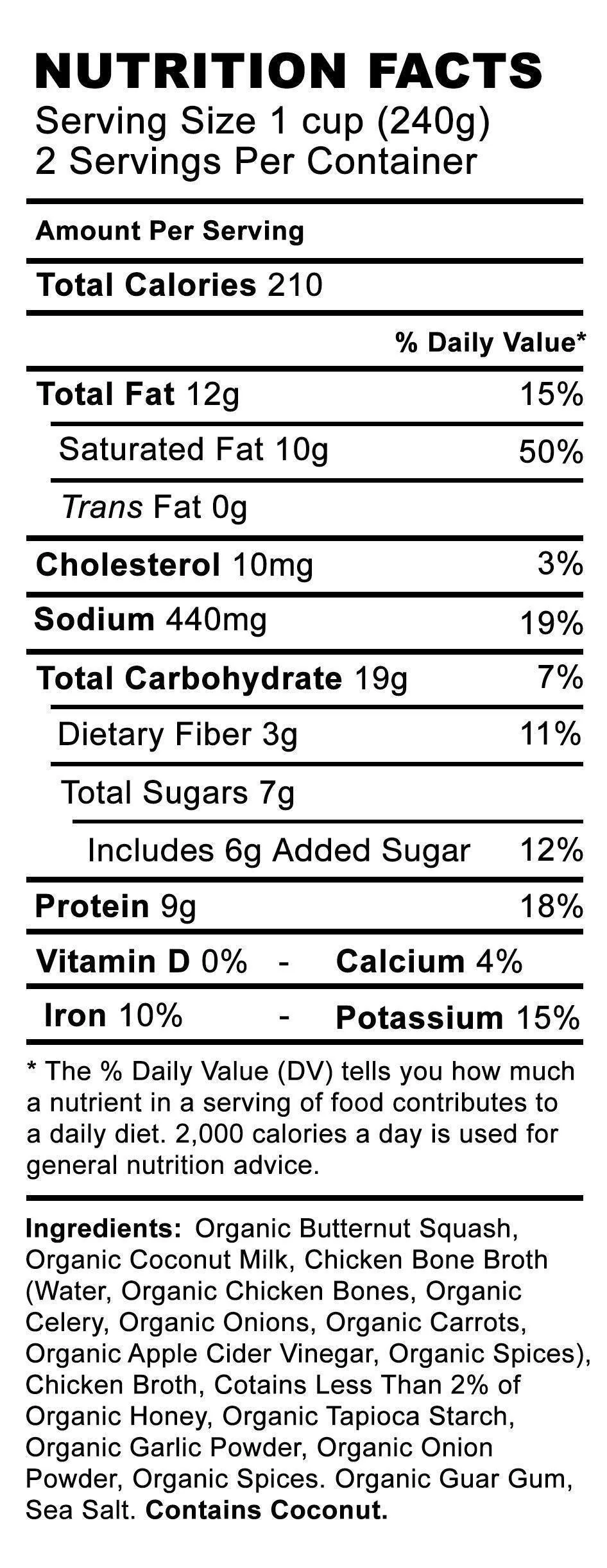 Butternut Squash Soup Made With Bone Broth - Image 5