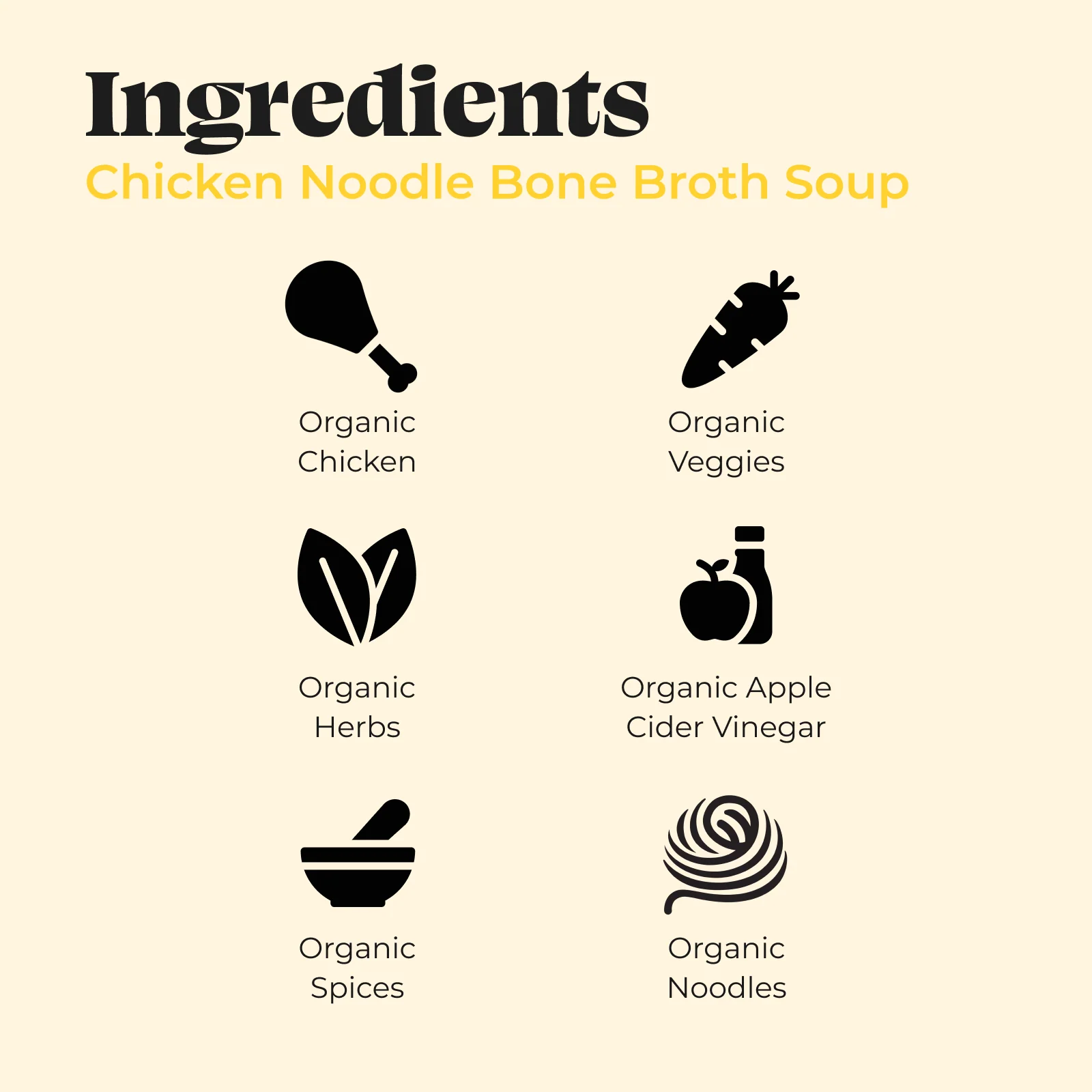 Chicken Noodle Hearty Soup - Image 3