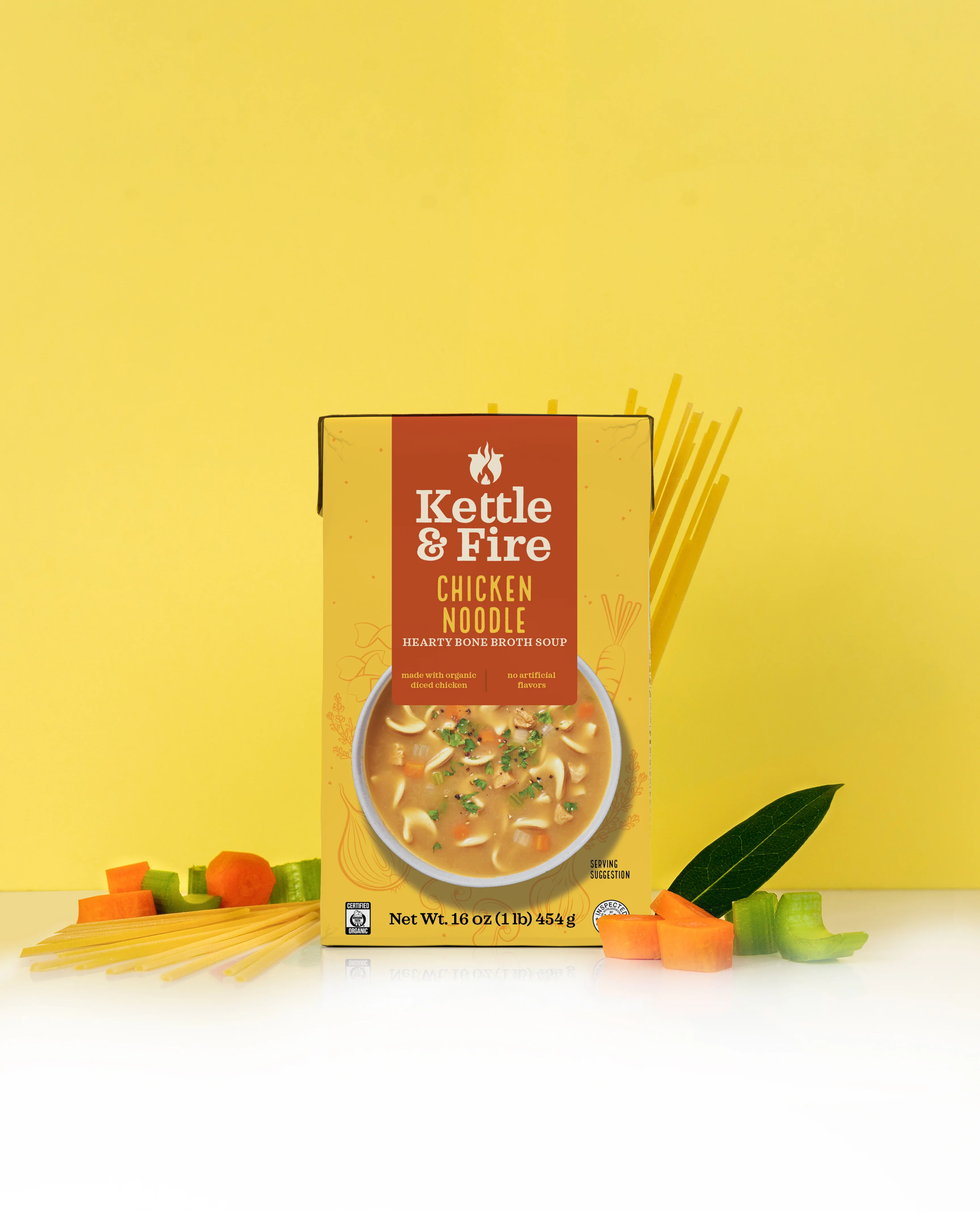 Chicken Noodle Hearty Soup - Image 4