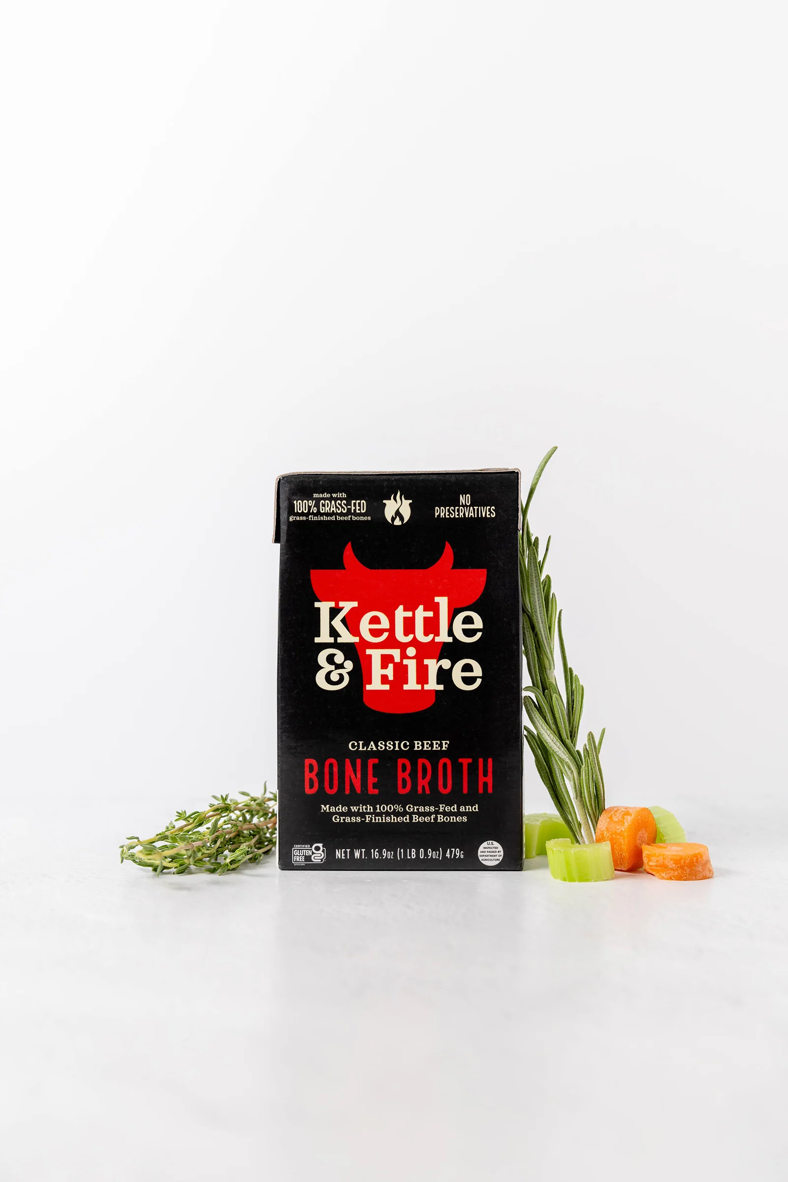 100% Grass-fed Beef Bone Broth - 16.9 oz - Image 4