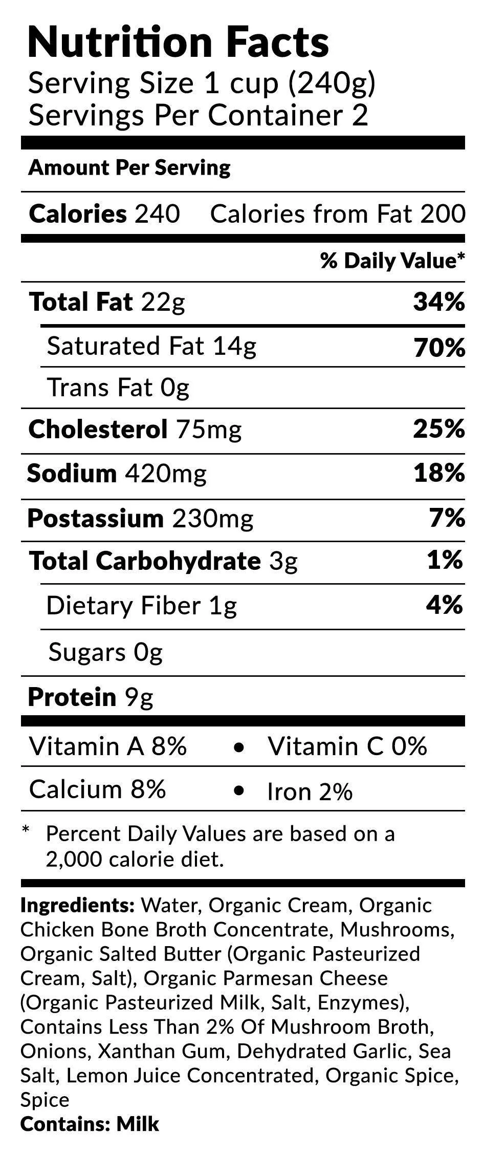 Mushroom Bisque Keto Soup - Image 11