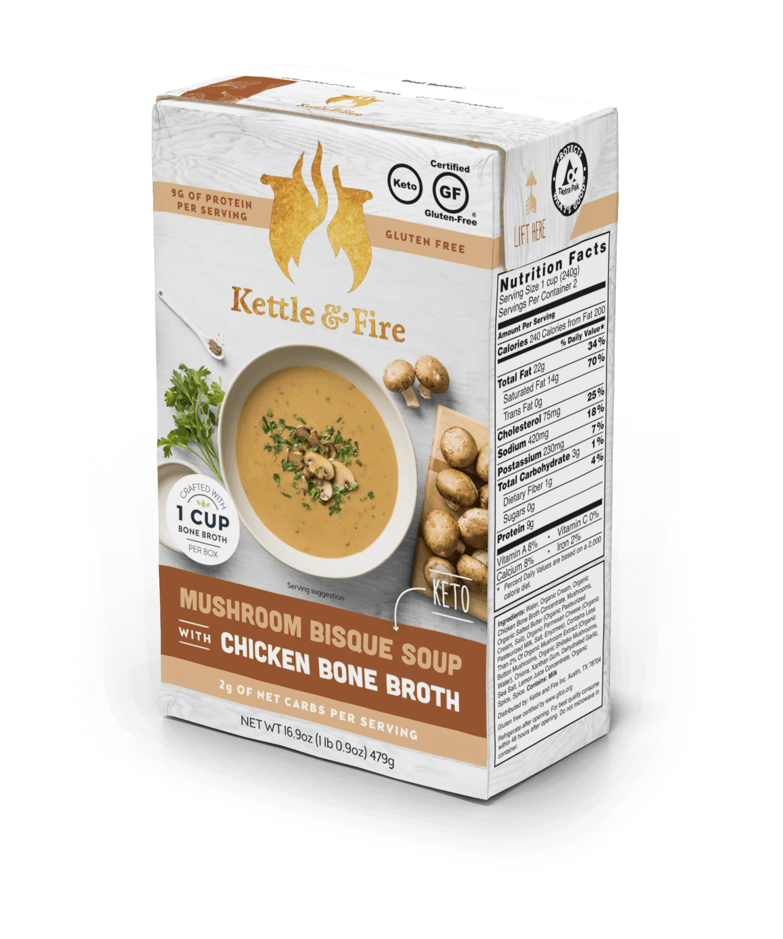 Mushroom Bisque Keto Soup - Image 7