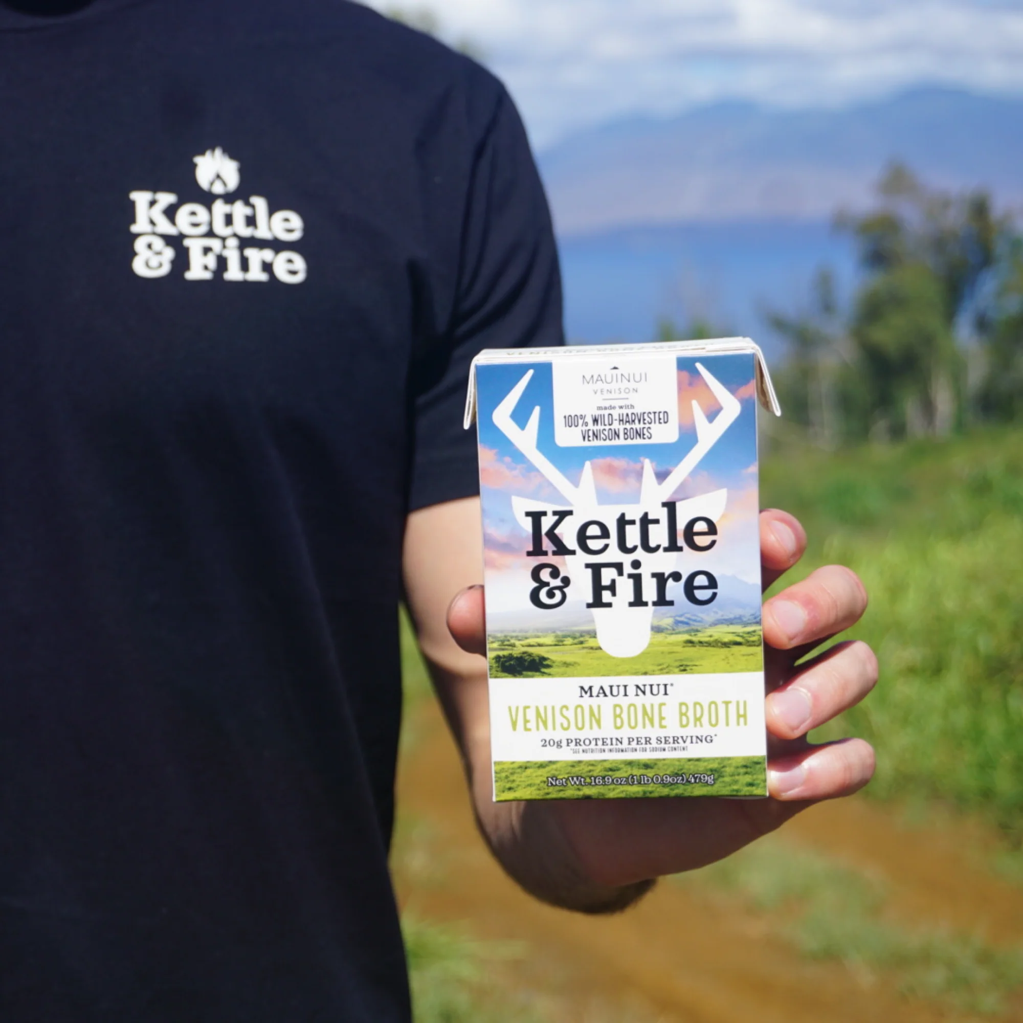 Maui Nui Venison Bone Broth - 16.9 oz - Image 4